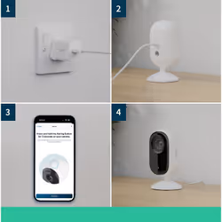 Arlo Essential 2K Indoor Security Camera, 2-pack - Additional view 6
