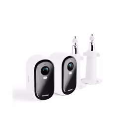 Arlo Essential FHD Outdoor Security Camera & 2-Wall Mount, 2-pack, IP security camera, Indoor & outdoor, Wired & Wireless, Ce ...