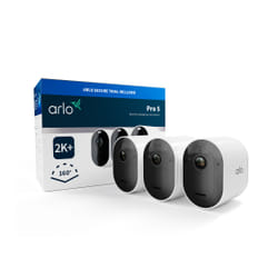 Arlo Pro 5 2K+ Outdoor Security Camera, 3-cam