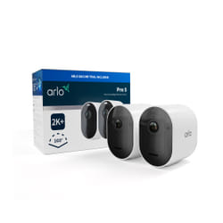Arlo Pro 5 2K+ Outdoor Security Camera, 2-cam