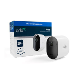 Arlo Pro 5 2K+ Outdoor Security Camera, 1-cam