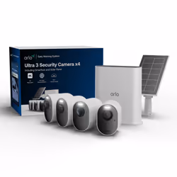 Arlo Ultra 3 4K Security Camera, 4-cam kit with Solar Panel - Additional view 2