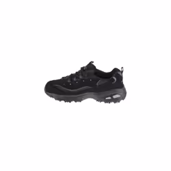 Skechers Women's D'lites-biggest Fan Trainers, Black Trubuck Mesh Trim, 3 UK