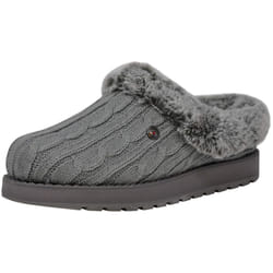 Skechers BOBS from Women's Keepsakes Ice Angel Slipper  Grey  6 W US