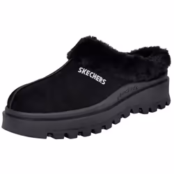 Skechers Women's Fortress Clog Slipper Black/Black 10 M US