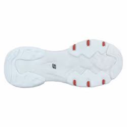 Ladies Skechers Casual Lace Up Trainers D'Lites 3.0 Trendy Feels 12957 - White, UK 8