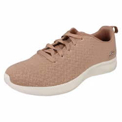 ) Ladies Bobs Sports By Skechers Lace Up Trainers Grand Jubilee 32803 - UK 3, Rose (Pink
