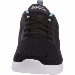 Skechers Women's Go Walk Joy Upturn Sneaker  Black/Aqua  6.5