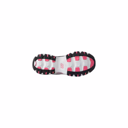Skechers Women's D'Lites-me Time Sneaker  Black-hot Pink  9.5