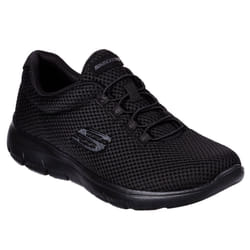 Skechers Womens 2022 Summits Bungee Slip-On Stretch Trainers - UK 5, Black