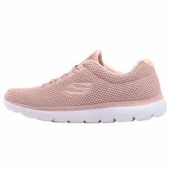 Skechers Womens 2021 Summits Bungee Slip-On Stretch Trainers - UK 7, Rose - Additional view 4