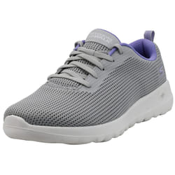 Skechers GO Walk Joy Upturn Womens Sneakers Gray/Purple 10