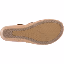 Skechers womens Beverlee - Tiger Posse Wedge Sandal  Luggage  8.5 US