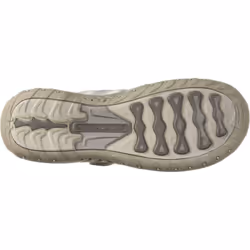 Skechers Women's Reggae-Seize The Day-Toe Thong Sandal Flip-Flop  Whit