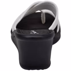 Skechers Women's Cali Rumblers Wedge Sandal  White  10 M US