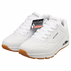 Skechers Uno Stand On Air Mens Fashion Trainers in White - 11 UK - Additional view 5