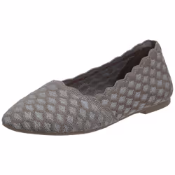 Skechers womens Cleo - Honeycomb Ballet Flat Dark Taupe 6.5 US