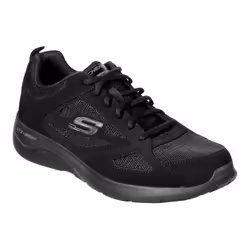 ) Skechers Dynamight 2.0 Mesh Men's Black Trainers - Black, 8 (Adults' - Additional view 6