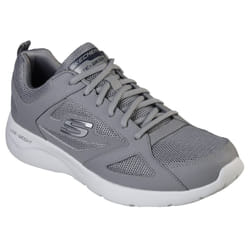 ) Skechers Dynamight 2.0 Mesh Men's Grey Trainers - Grey, 11 (Adults'
