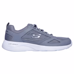 ) Skechers Dynamight 2.0 Mesh Men's Grey Trainers - Grey, 12 (Adults'