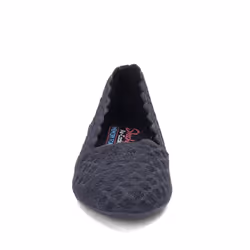 Skechers Women's Cleo-Honeycomb Ballet Flat  Black  8