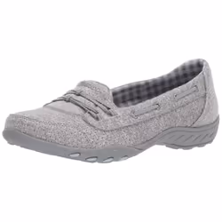 Skechers womens Breathe Easy - Good Influence Sneaker Grey 9.5 US