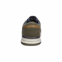 Skechers Men's Moreno Canvas Oxford Shoe  Olive  13