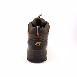 Skechers mens Relaxed Fit Resment Traven Hiking Boot  Dark Brown 1  12