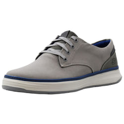 Skechers Men's Moreno Canvas Oxford Shoe Grey (Gry 037) 9.5 Medium US