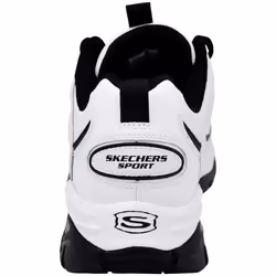 Skechers Men's Energy Afterburn Lace-Up White/Black Sneaker 10.5 M US