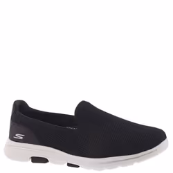 Skechers Women's Go Walk 5 Sneaker  Black/White  5.5