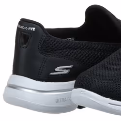 Skechers Women's Sneaker  Black/White  6.5
