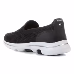 Skechers Women's Go Walk 5 Sneaker  Black/White  10