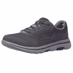 Skechers mens gowalk 5 Qualify - Athletic Mesh Lace Up Performance Walking Shoe Sneaker  charcoalBlack  10 US