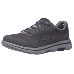 Skechers mens gowalk 5 Qualify - Athletic Mesh Lace Up Performance Walking Shoe Sneaker  charcoalBlack  13 US