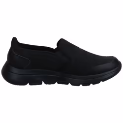 Skechers Men's GOwalk 5 - Elastic Stretch Athletic Slip-On Casual Loafer Walking Shoe Sneaker  Black  11.5