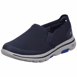 Skechers Men's GOwalk 5 - Elastic Stretch Athletic Slip-On Casual Loafer Walking Shoe Sneaker Navy 9