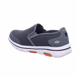 Skechers Men's GOwalk 5 - Elastic Stretch Athletic Slip-On Casual Loafer Walking Shoe Sneaker  Charcoal  10