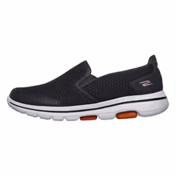 Skechers Men's GOwalk 5 - Elastic Stretch Athletic Slip-On Casual Loafer Walking Shoe Sneaker  Charcoal  14