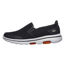 Skechers Men's GOwalk 5 - Elastic Stretch Athletic Slip-On Casual Loafer Walking Shoe Sneaker  Charcoal  14