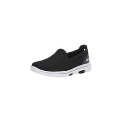 Skechers Women's Sneaker  Black/White  8.5 Wide