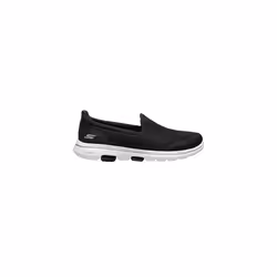 Skechers Women's Go Walk 5 Sneaker  Black/White  11 Wide