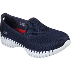 ) Skechers gowalk smart womens ladies trainers navy/white UK Size - 3 (Adults'