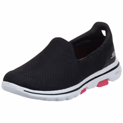 Skechers Women's Sneaker Black/Hot Pink 10.5