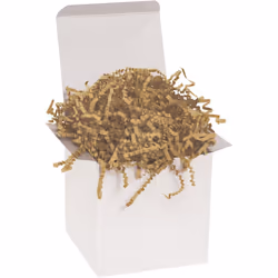 Top Pack Supply 10 lb. Kraft Crinkle Paper Packing Shipping and Moving Box Filler Shredded Paper for Box Package Basket St ...