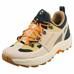 Salomon Raid Wind Mens Fashion Trainers in Pine Rainy Day Orange - 7.5