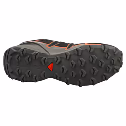 Salomon Speedcross Vario 2 Womens Running Trainers in Black Red - 6