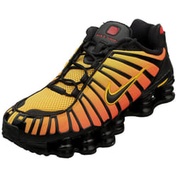 Nike Shox Tl Mens Fashion Trainers in Black Yellow - 7