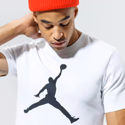Nike Jordan Air Jumpman Mens Sports T Shirt - White, L