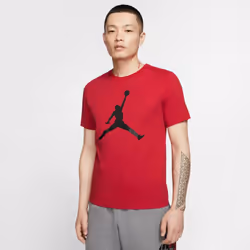 Nike Jordan Air Jumpman Mens Sports T Shirt - Red, M